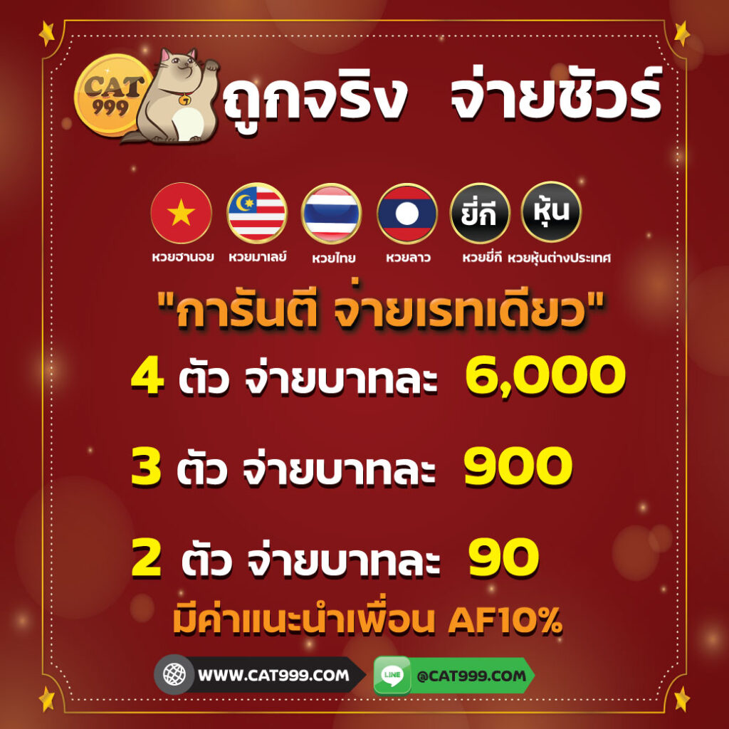 แทงหวย999